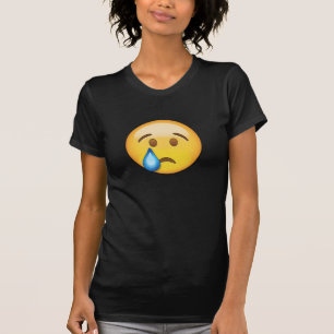 T-shirt Cara de grito Emoji