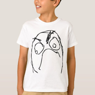 T-shirt Cara de Memória Infeliz e Zangada