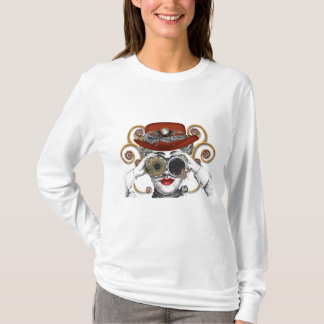 T-shirt cara de steampunk