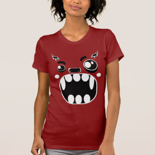 T-shirt Cara do monstro