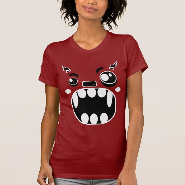 T-shirt Cara do monstro (Frente)