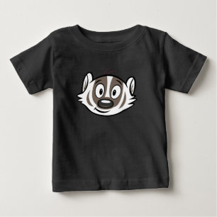 T-shirt Cara do texugo do filho do baby-boom do guaxinim