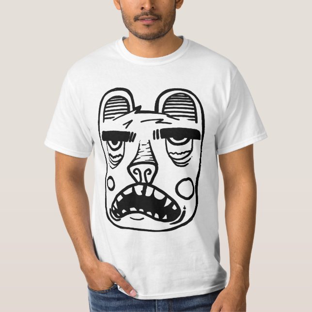 T-shirt Cara do urso (Frente)