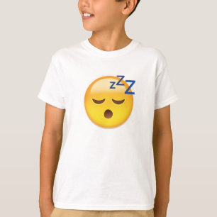 T-shirt Cara Emoji do sono