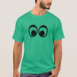 T-shirt Cara engraçada dos olhos