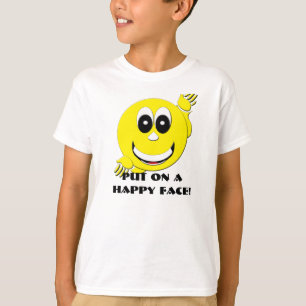 T-shirt Cara feliz do dia