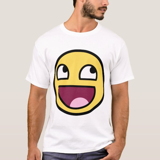 T-shirt cara impressionante da cara impressionante (Frente)