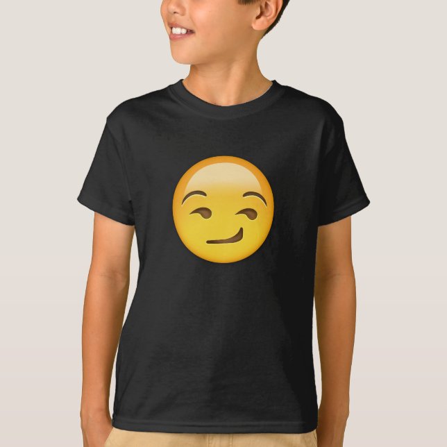 T-shirt Cara Smirking Emoji (Frente)