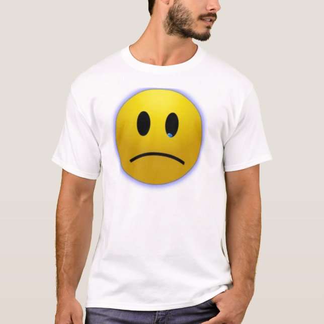 T-shirt cara triste (Frente)