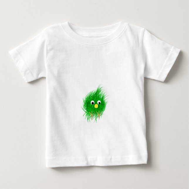 T-shirt Cara verde distorcido (Frente)