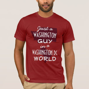 T-shirt Cara vermelha do estado de Washington na C.C.