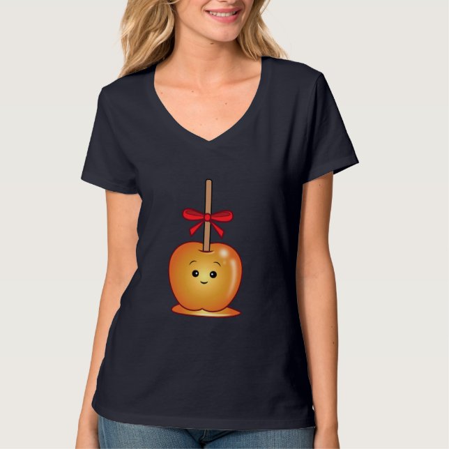 T-shirt Caramelo Apple bonito (Frente)