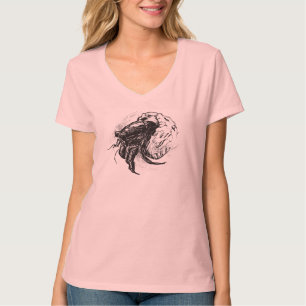 T-shirt Caranguejo-Mouro de Preto