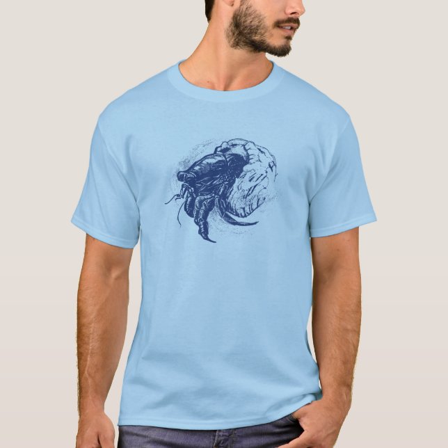 T-shirt Caranguejo-Mouro-escuro (Frente)