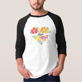 T-Shirt Cardíaca Floral Love