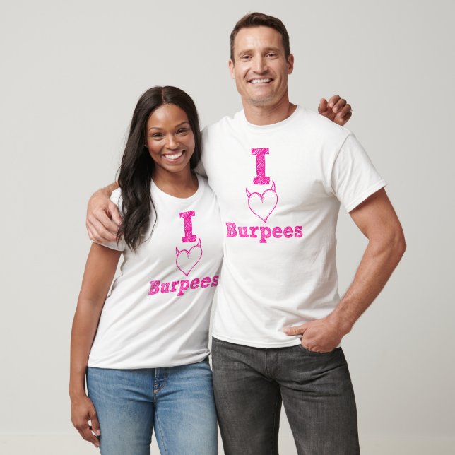 T-shirt Cardíaco Burpees Shirt (Unissex)