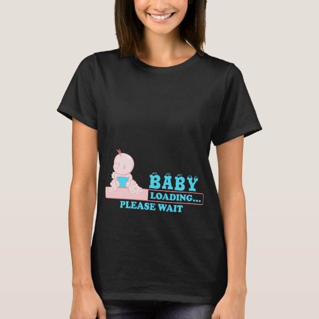 T-shirt Carga do bebê (Frente)