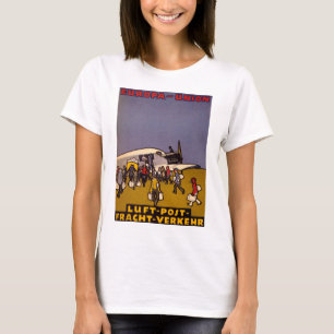 T-shirt Cargo de Luft da Europa-União