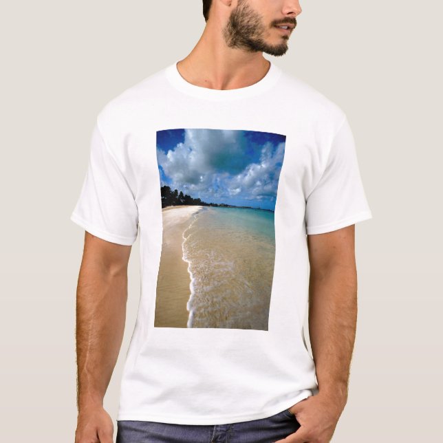 T-shirt Caribe, Ilhas Leeward, Antígua, Dickenson (Frente)