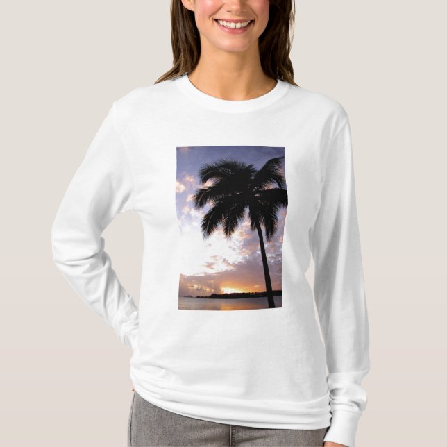 T-shirt Caribe, Ilhas Virgens dos EUA, St.Thomas, 3 (Frente)