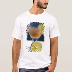 T-shirt Caribe, Ilhas Virgens. Ponche de rum tropical,