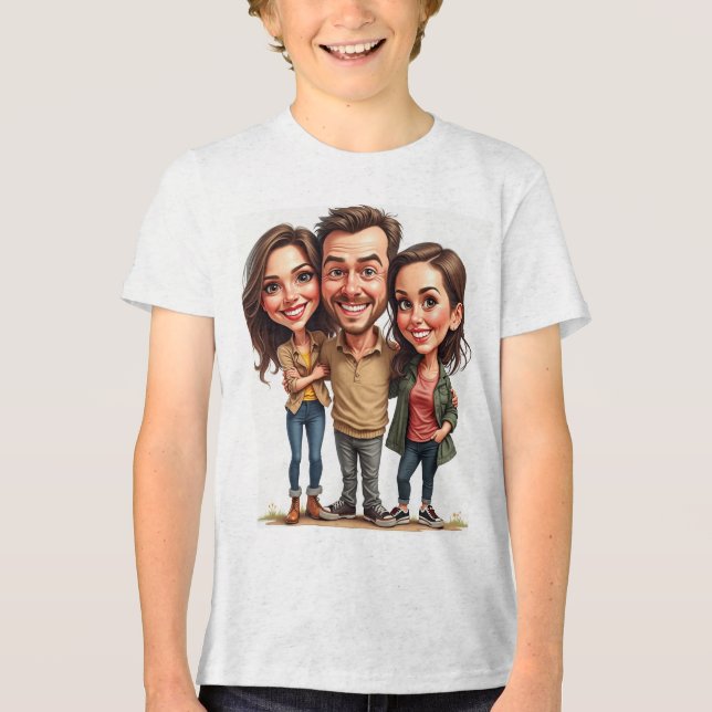 T-shirt caricatura (Frente)