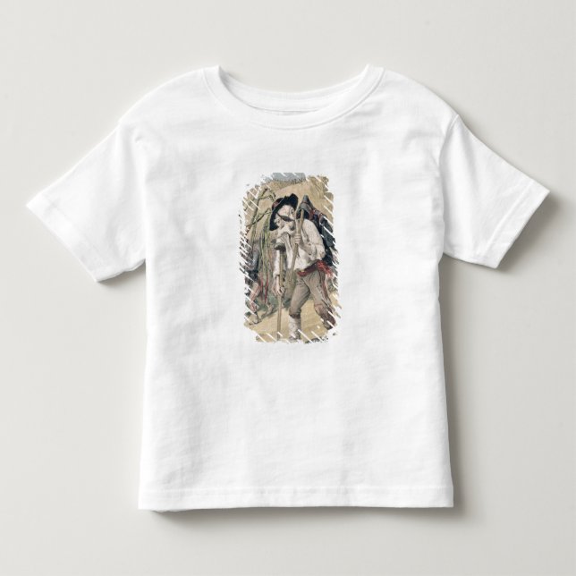 T-shirt Caricatura da derrota de Crispi (Frente)