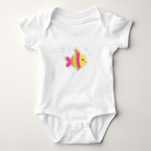 T-shirt Caricatura de Peixe