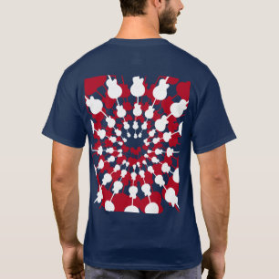 T-shirt carimbo de violão super legal