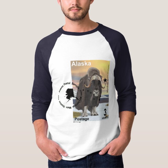 T-shirt Carimbo Muskox Souvenir (Frente)