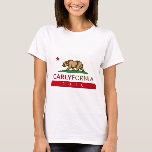 T-SHIRT CARLYFORNIA (Frente)