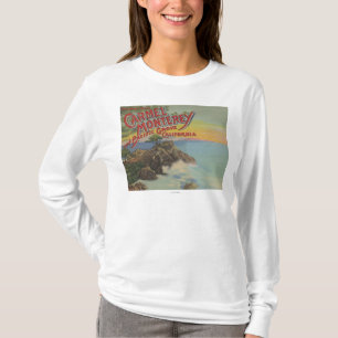 T-shirt Carmel, Monterey, & bosque pacífico, CA - boas