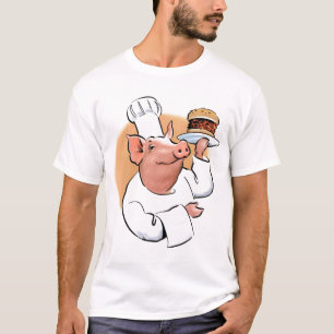 T-shirt Carne de porco do CHURRASCO