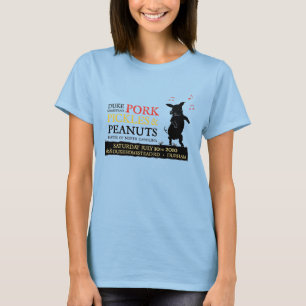 T-shirt Carne de porco, salmouras & festival 2010 dos