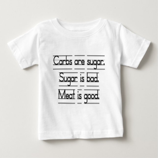 T-shirt Carne é boa (Frente)