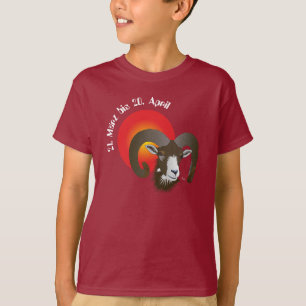 T-shirt Carneiro 21. Março até 20 abril