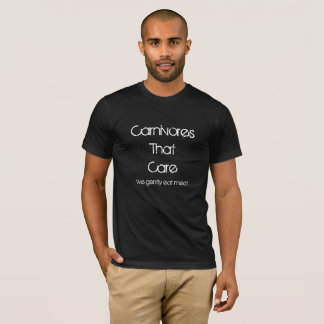 T-shirt Carnívoros que se importam
