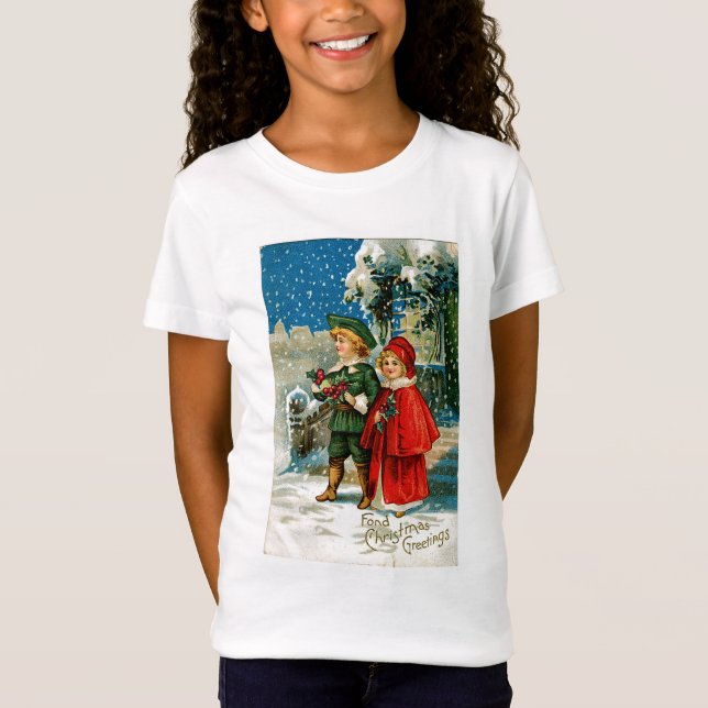 T-shirt Caroleiros de Natal (Frente)