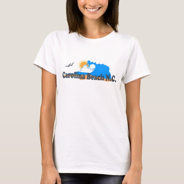 T-shirt Carolina Beach. (Frente)
