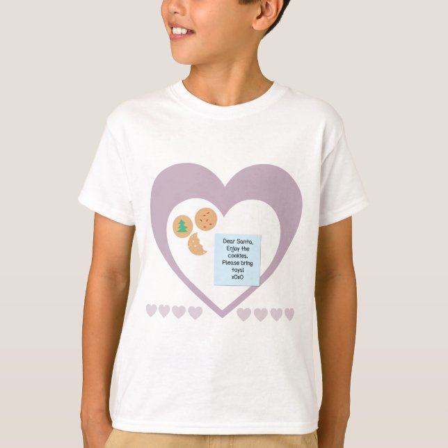 T-shirt Caros Papais noeis - Traga Brinquedos (Frente)