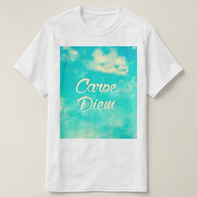 T-shirt Carpe Diem (Frente do Design)