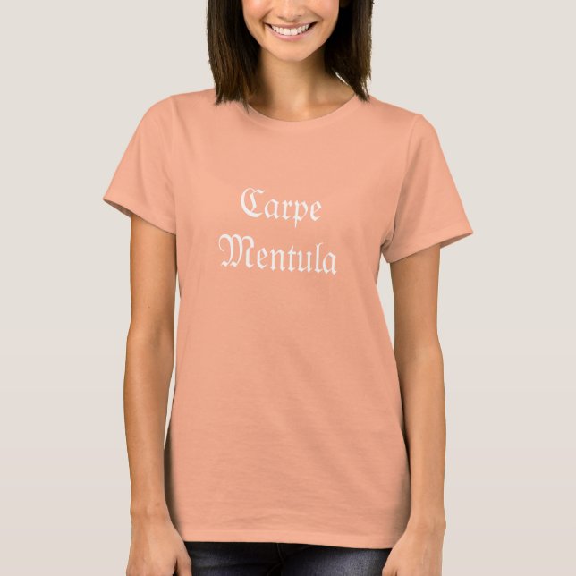 T-shirt Carpe Mentula (Frente)