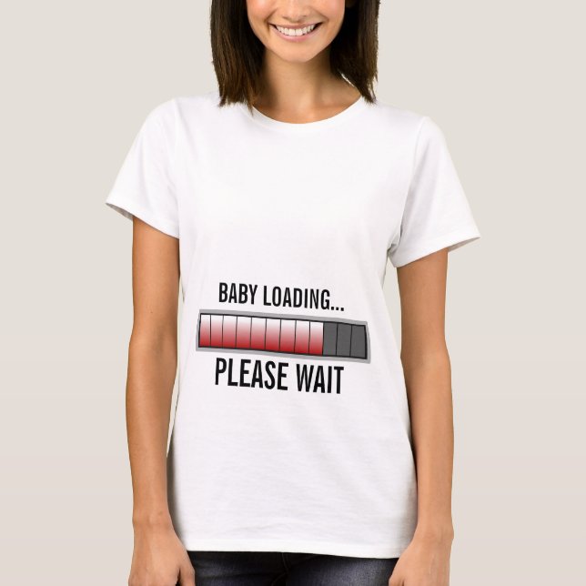 T-SHIRT CARREGAMENTO DE BEBÊS (Frente)
