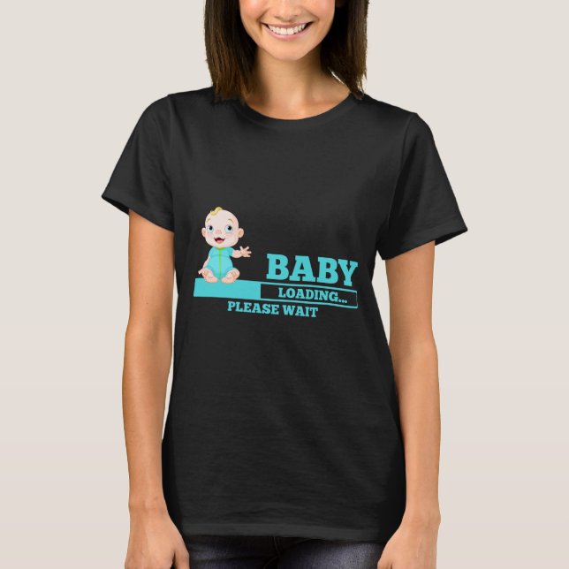 T-shirt Carregamento de Bebês (Frente)