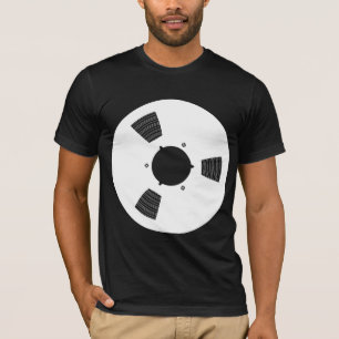 T-shirt Carretel de Fita de Gravação
