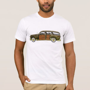 T-shirt Carrinha arborizado clássica