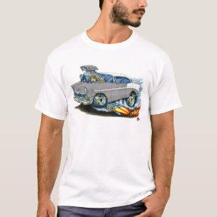 T-shirt Carro 1956 cinzento de Chevy 150-210