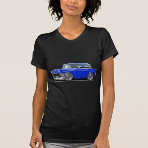 T-shirt Carro 1956 do azul do nómada
