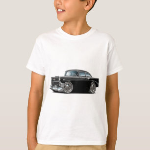 T-shirt Carro 1956 preto de Chevy Belair