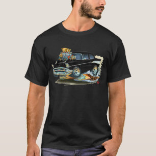 T-shirt Carro 1957 preto de Chevy 150-210
